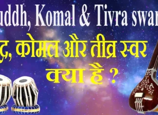 What is Shuddh, Komal and Tivra swar शुद्ध, कोमल और तीव्र स्वर क्या है