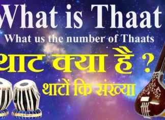 What is thaat, What is the number of thats? थाट क्या है, थाटों कि संख्या कितनी है ?