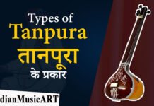 Types of Tanpura तानपूरा के प्रकार