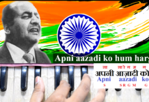 Apni Azadi Ko Hum अपनी आज़ादी को हम | Md Rafi | Song Notation in Hindi/English