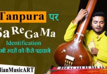 Tanpura पर Sa Re Ga Ma Pa Dha Ni कैसे पहचानें | Identification of Swaras