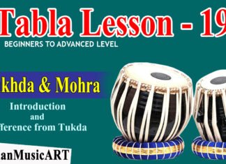 Learn Tabla Lesson – 19 | Mukhda and Mohra Introduction | Difference from Tukda