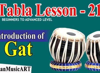 Learn Tabla Lesson – 21 | Gat Introduction