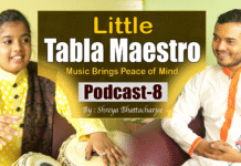 Music Brings Peace of Mind | Little Tabla Maestro (Podcast-8) | Shreya Bhattacharjee